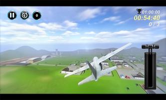 City Airport Cargo Plane 3D capture d'écran 2