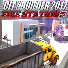 City builder 2017 Fire Station icône