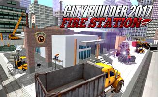City builder 2017 Fire Station โปสเตอร์