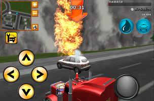 Crazy Driver Fireman Duty 3D screenshot 2