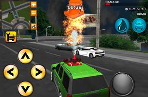 Crazy Driver Fireman Duty 3D screenshot 3