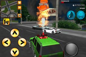 Crazy Driver Fireman Duty 3D स्क्रीनशॉट 3