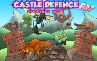 Castle Defense - Creature rush poster