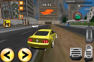 Crime course automobilistes 3D capture d'écran 2