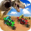 Offroad Dino Escape Heavy Bike Racing