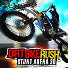 Dirt Bike Rush: Stunt Arena 3D アイコン