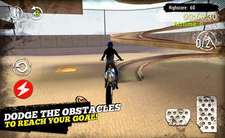 Dirt Bike Rush: Stunt Arena 3D Ekran Görüntüsü 2