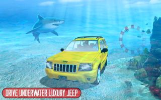 Water Land Cruiser Prado Driver 3D Affiche