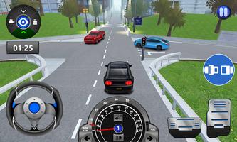 Driving School 3D Highway Road পোস্টার