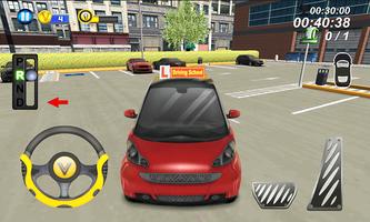 Driving School Parking 3D 2 स्क्रीनशॉट 1