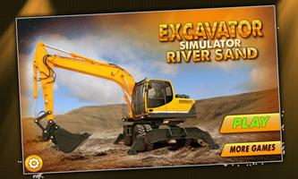 Excavator Simulator River Sand poster