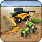 Real Tractor Farming Harvester Game 2017-icoon