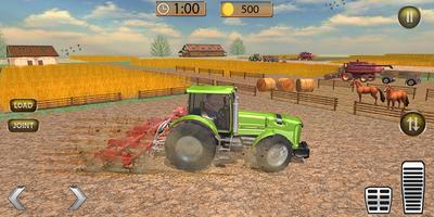 Real Tractor Farming Harvester Game 2017 ảnh chụp màn hình 2