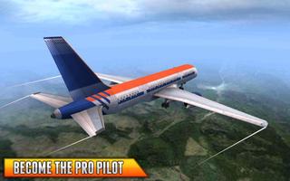 Futuristic Plane Flying Simulator 2017 Ekran Görüntüsü 1