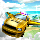 آیکون‌ flying police car simulator 3D