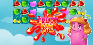 Fruit Jam Respingo: Jogo Doces