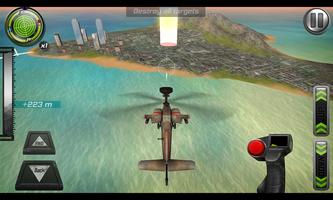 Gunship Airstrike bataille 3D Affiche