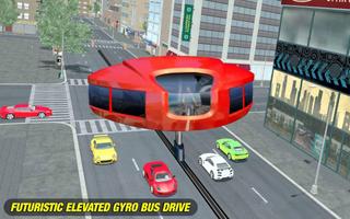 Gyroscopic Transport Of Future: Bus Driving Affiche