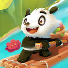 Panda-Bär: Perlen Risky Fluss Zeichen