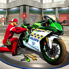 Police Moto Mechanic Workshop-icoon