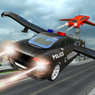Policía de coche volador