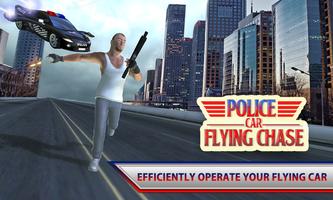 Police Car Flying Chase syot layar 3
