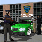 Politie Cars vs straatracers-icoon