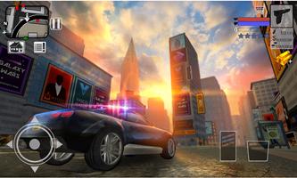 Police vs Gangster New York 3D poster