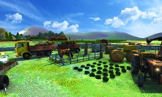 Indian Tractor Farming Simulator Game : Harvester capture d'écran 2