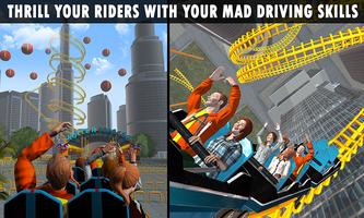 3 Schermata Roller Coaster Pazzo Sky Tour