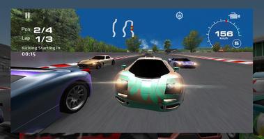Super Furious Car 3D racing capture d'écran 1