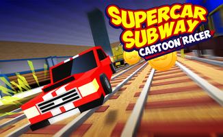 Supercar Subway Cartoon Racer capture d'écran 1