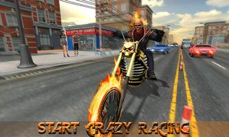Scary Ghost Ride 3D Bike Racing poster