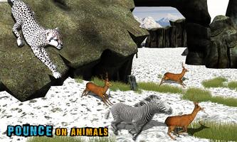 Wild Snow Leopard Survival Sim screenshot 1
