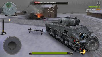 Tanks of battle: World War 2 الملصق