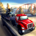 Transport Truck Up Hill Climb icon