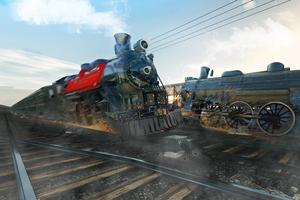 Super Indian Train Racing : Train Games 2017 poster