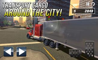 3D Truck Driving 2017 ảnh chụp màn hình 1