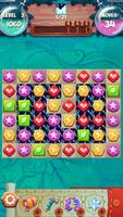 برنامه‌نما Unicorn Forest Fruit Match 3 عکس از صفحه