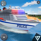 Police Cruise Ship Transport Car Truck Transporter icône