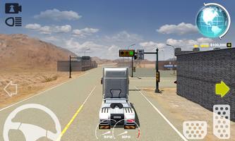 USA Truck 3D Simulator 2016 capture d'écran 3