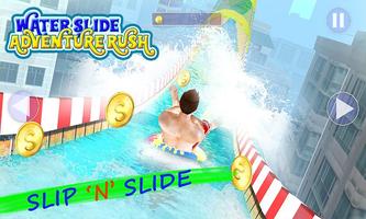 Water Slide Adventure Rush Affiche