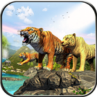 Wild Tiger Survival Simulator أيقونة