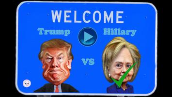 Trump vs Hillary Crazy Run capture d'écran 1