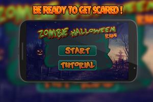 Zombie Halloween Run poster