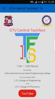 GTU Central Techfest '16 ポスター