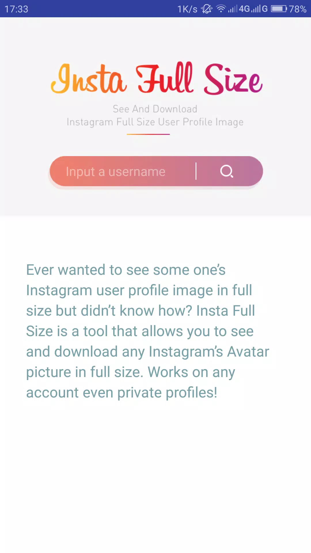 Insta Full Size APK for Android Download