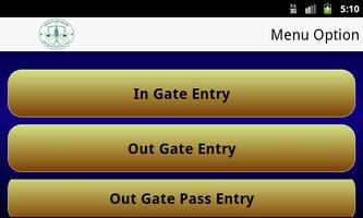 APMC Ingate-Outgate Entry App. imagem de tela 1