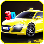 Modern Taxi Crazy Driver 3d Sim:hill station 2018 icône