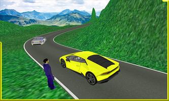 Modern Taxi Crazy Driver 3d Sim:hill station 2018 capture d'écran 3